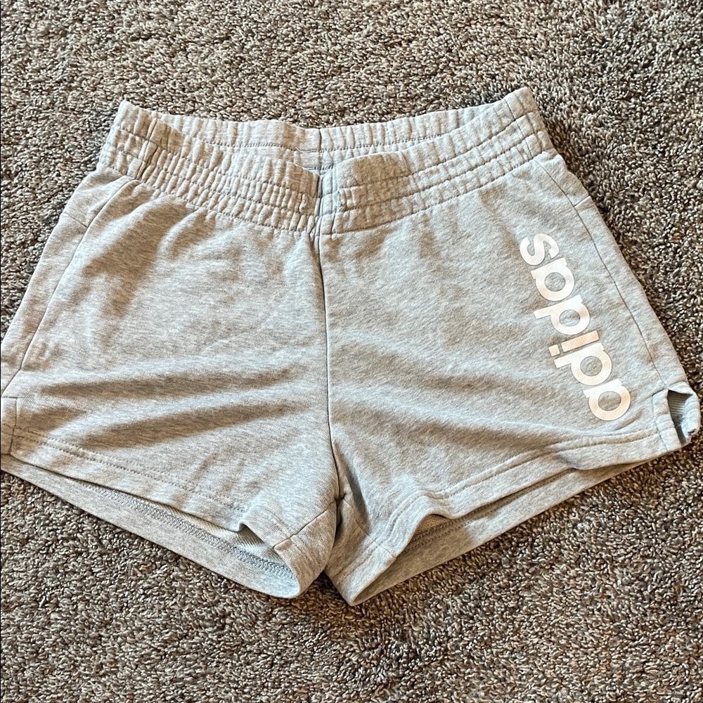 Adidas Women's Athletic Gray Shorts